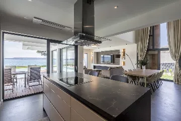 Seafront Family Villa with Pool in Kaštel Kambelovac