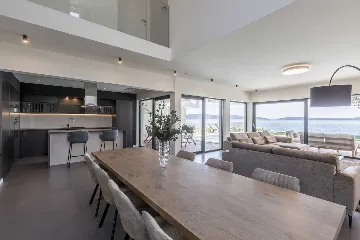 Seafront Family Villa with Pool in Kaštel Kambelovac