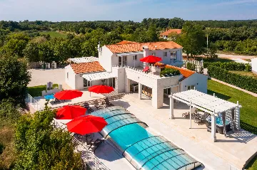 Modern Villa with Heated Pool in Režanci