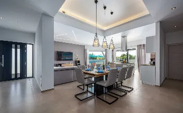 Family Villa with Heated Pool in Krnica