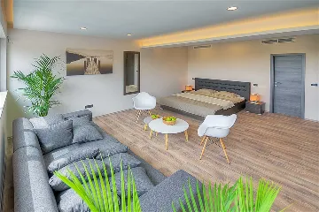 Modern Family Villa with Pool in Višnjan