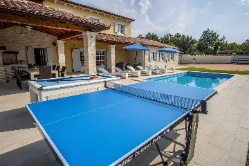 Family Villa with Pool in Krnica Countryside