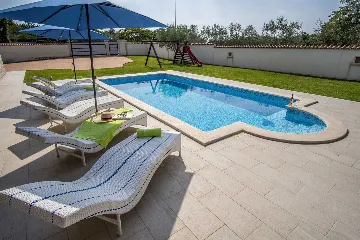 Family Villa with Pool in Krnica Countryside