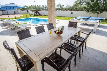 Family Villa with Pool in Krnica Countryside