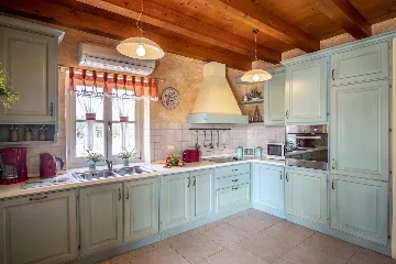 Family Villa with Pool in Krnica Countryside