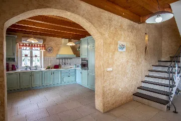 Family Villa with Pool in Krnica Countryside