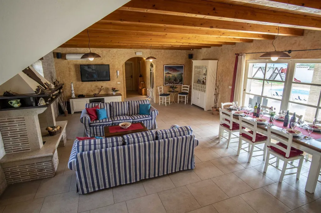 Family Villa with Pool in Krnica Countryside