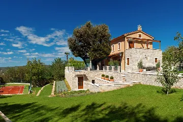Spacious Villa with Pool and Tennis Court in Labin