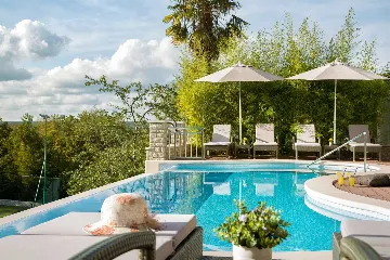 Spacious Villa with Pool and Tennis Court in Labin