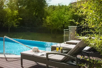 Spacious Villa with Pool and Tennis Court in Labin