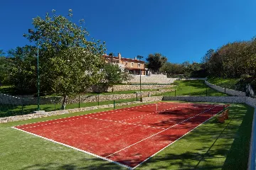 Spacious Villa with Pool and Tennis Court in Labin