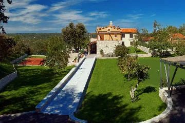 Spacious Villa with Pool and Tennis Court in Labin