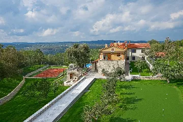 Spacious Villa with Pool and Tennis Court in Labin