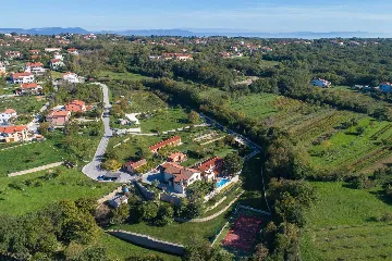 Spacious Villa with Pool and Tennis Court in Labin