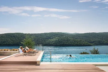 Private Seafront Villa with Pool in Labin