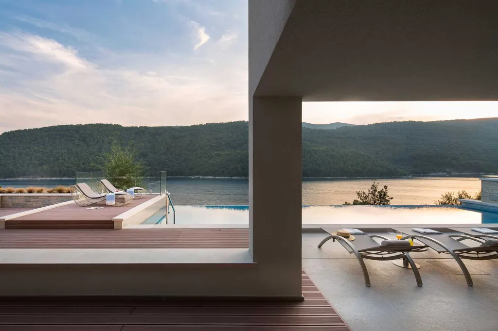 Private Seafront Villa with Pool in Labin