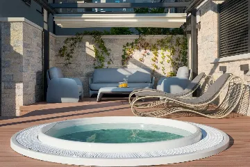 Private Seafront Villa with Pool in Labin