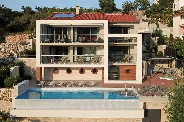 Private Seafront Villa with Pool in Labin