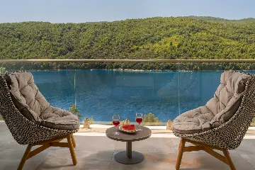 Private Seafront Villa with Pool in Labin