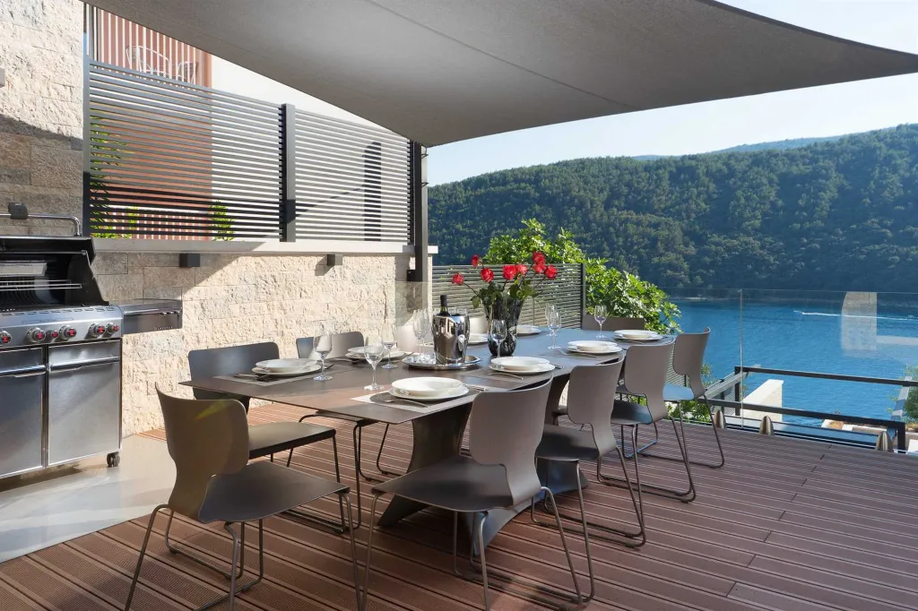 Private Seafront Villa with Pool in Labin