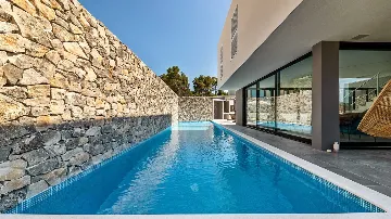 Contemporary Villa with Pool in Sutivan, Brac