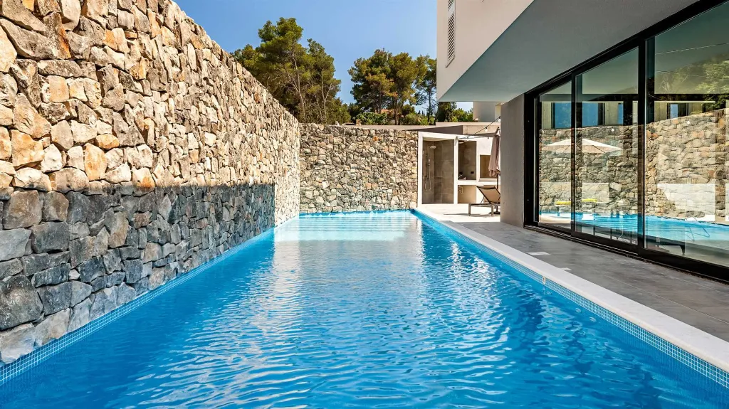 Contemporary Villa with Pool in Sutivan, Brac