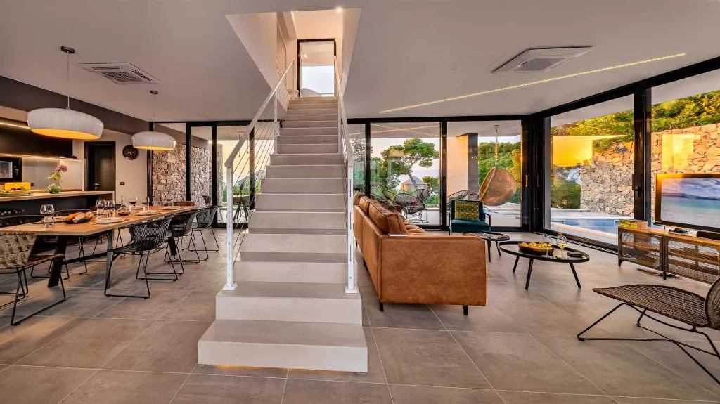 Contemporary Villa with Pool in Sutivan, Brac