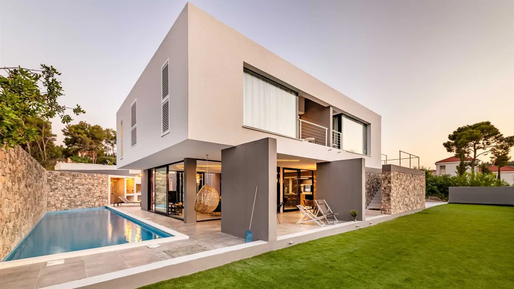 Contemporary Villa with Pool in Sutivan, Brac