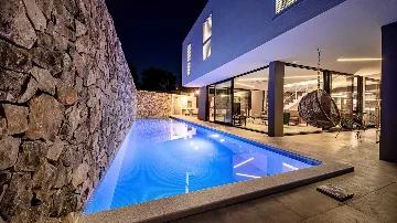 Contemporary Villa with Pool in Sutivan, Brac