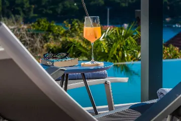 Contemporary Villa Retreat with Pool, Korčula