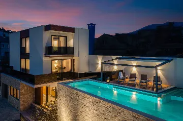 Contemporary Villa Retreat with Pool, Korčula