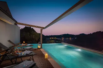 Contemporary Villa Retreat with Pool, Korčula