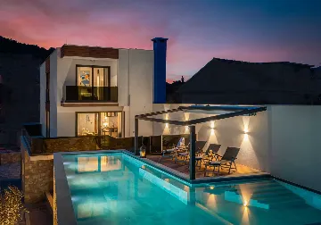 Contemporary Villa Retreat with Pool, Korčula