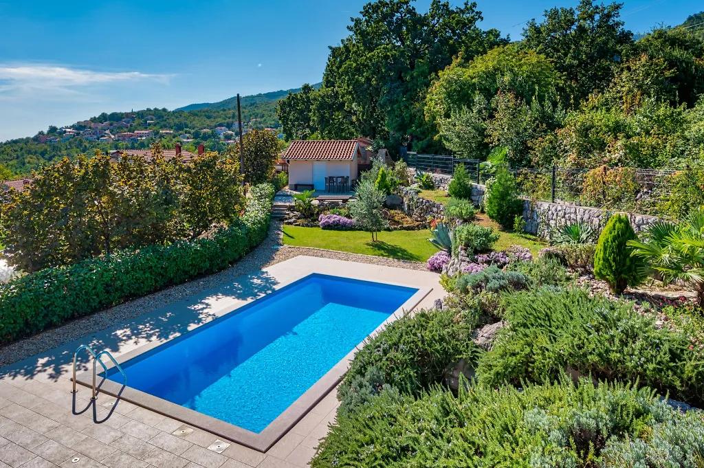 Stylish 4-Bedroom Villa with Pool in Opatija