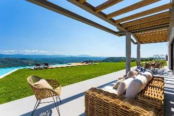 Contemporary Villa Retreat with Pool in Pazin