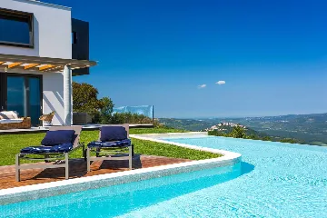 Contemporary Villa Retreat with Pool in Pazin