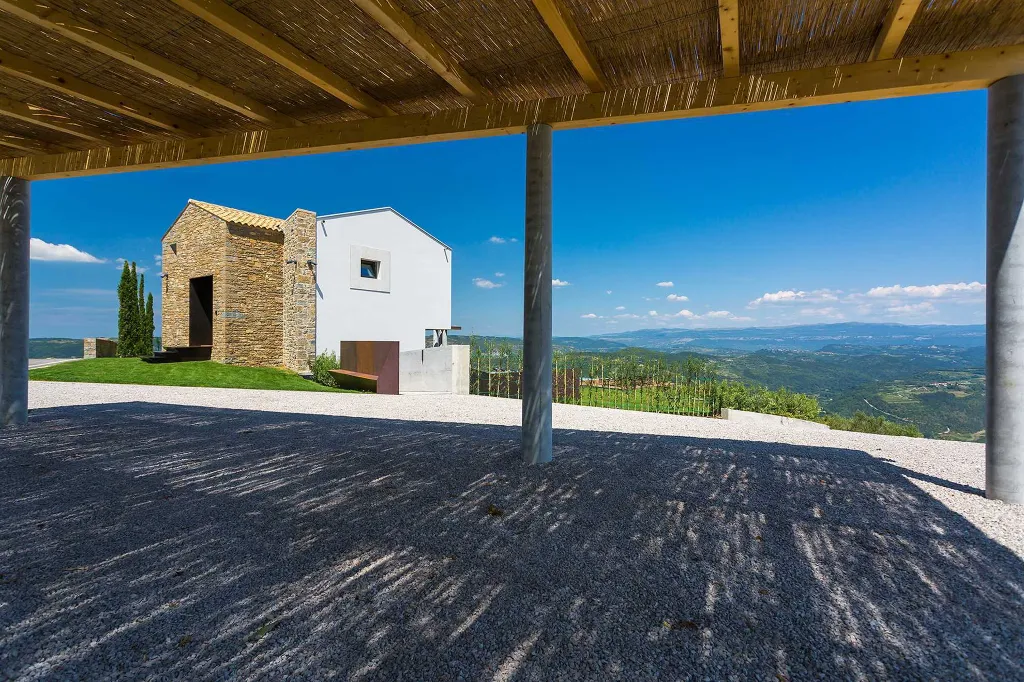Contemporary Villa Retreat with Pool in Pazin