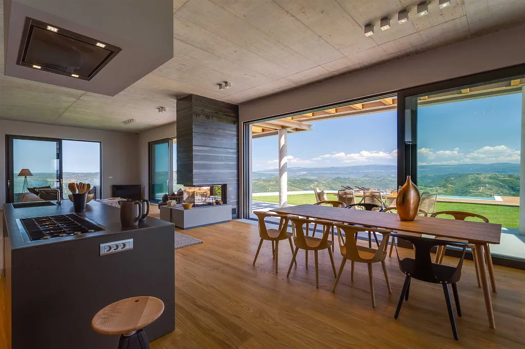 Contemporary Villa Retreat with Pool in Pazin