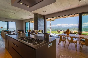 Contemporary Villa Retreat with Pool in Pazin