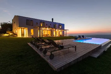 Contemporary Villa Retreat with Pool in Pazin