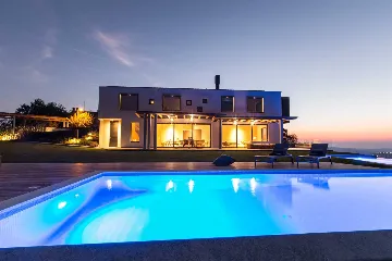 Contemporary Villa Retreat with Pool in Pazin