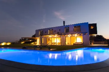 Contemporary Villa Retreat with Pool in Pazin