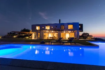 Contemporary Villa Retreat with Pool in Pazin