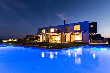 Contemporary Villa Retreat with Pool in Pazin