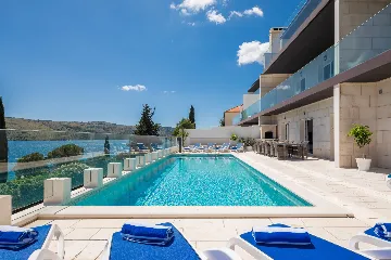 Spacious 8-Bedroom Villa with Pool in Seget Vranjica