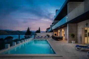 Spacious 8-Bedroom Villa with Pool in Seget Vranjica