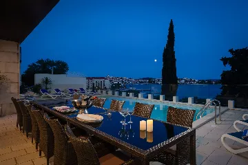 Spacious 8-Bedroom Villa with Pool in Seget Vranjica