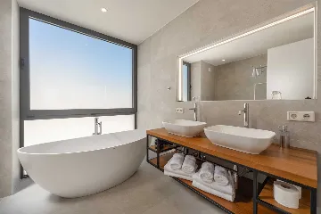 Seafront Modern Villa With Pool Rogoznica