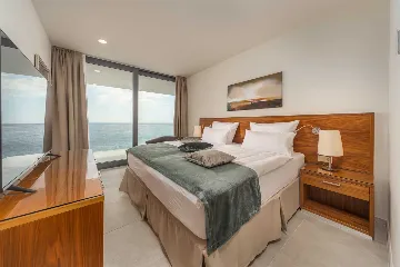 Seafront Modern Villa with Pool in Rogoznica