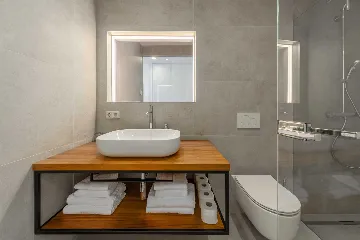 Seafront Modern Villa with Pool in Rogoznica